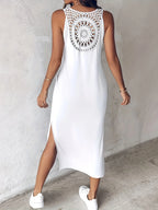 Bonvieve | Summer Dream Dress – Elegant Sleeveless Maxi Dress with Romantic Lace and a Comfortable Fit