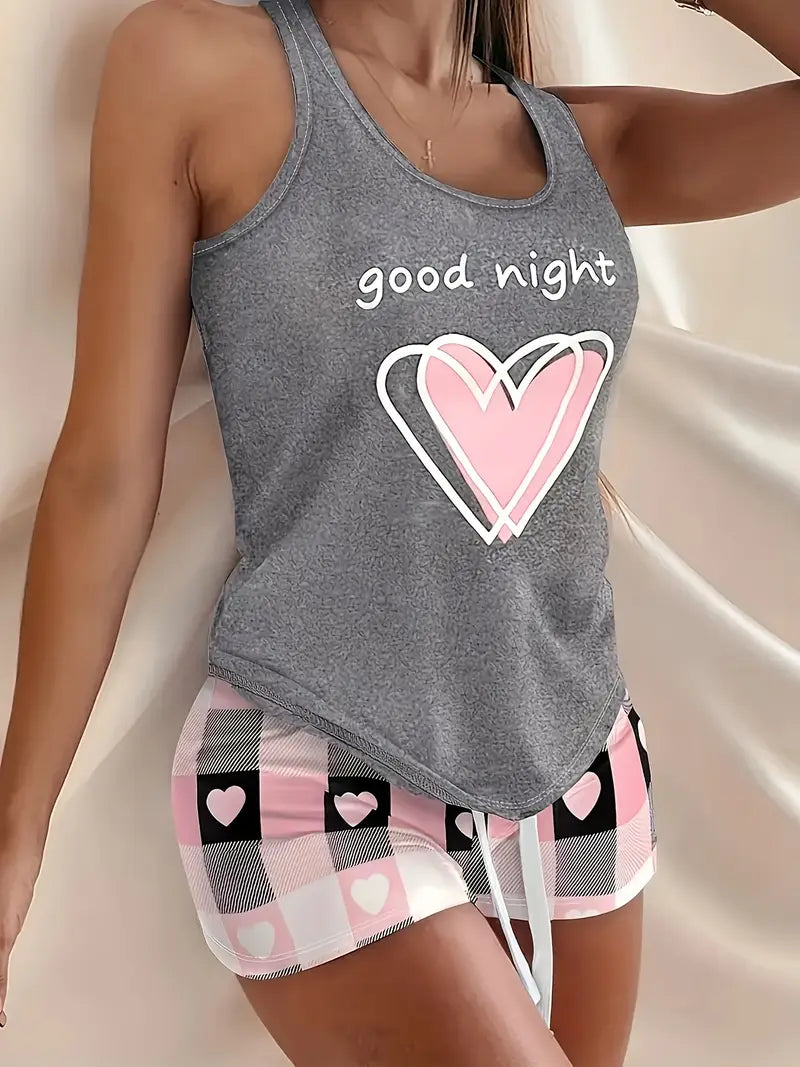 Bonvive | 2-Piece Summer Pajamas for Women 