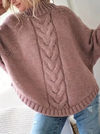 Women's Vintage-inspired Cable Sweater