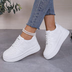 Bonvive | Platform Sneakers for a Stylish Enhancement and Comfort