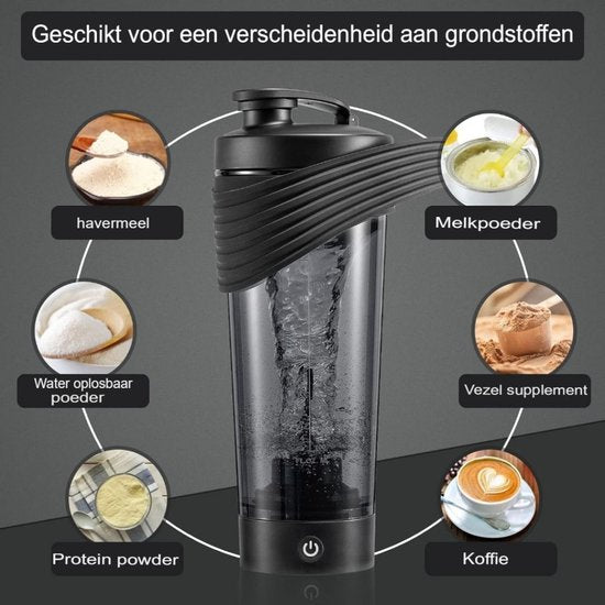 Bonvive | Electric Protein Shaker Bottle