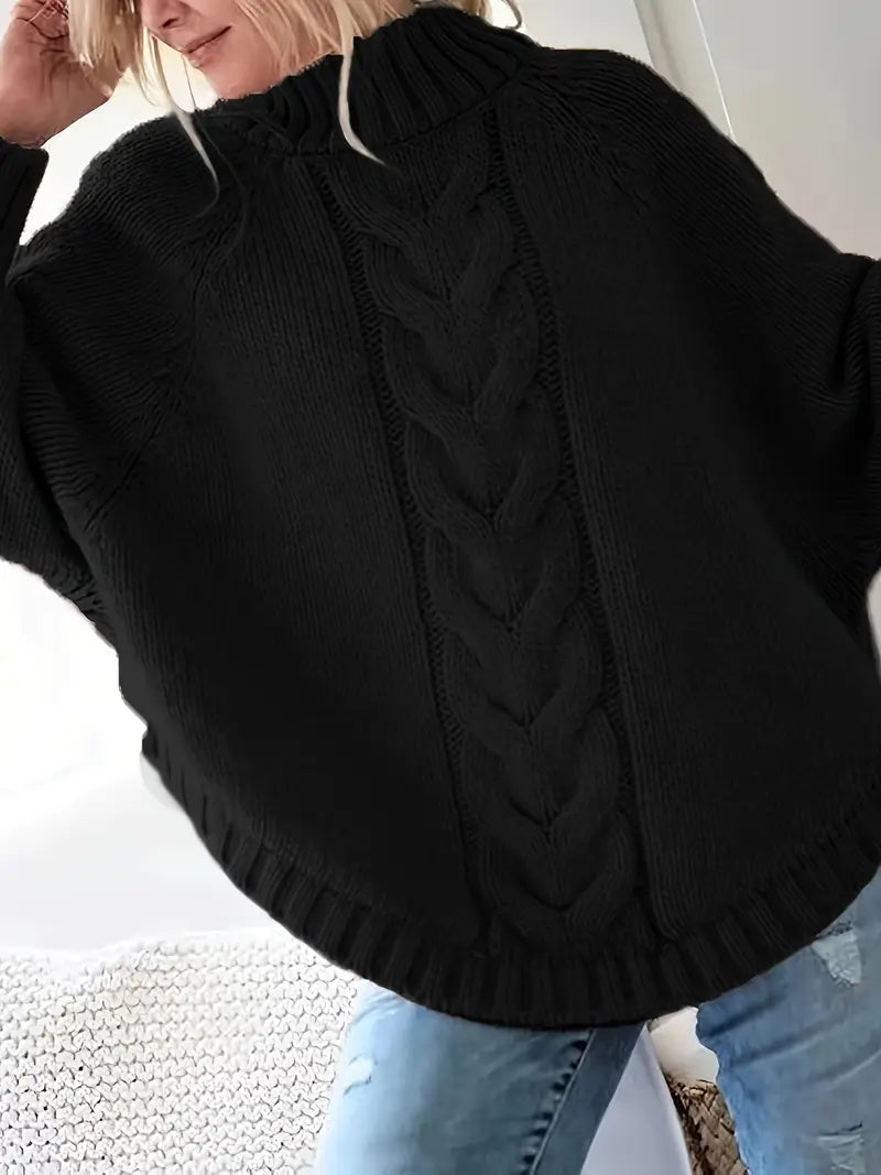 Women's Vintage-inspired Cable Sweater
