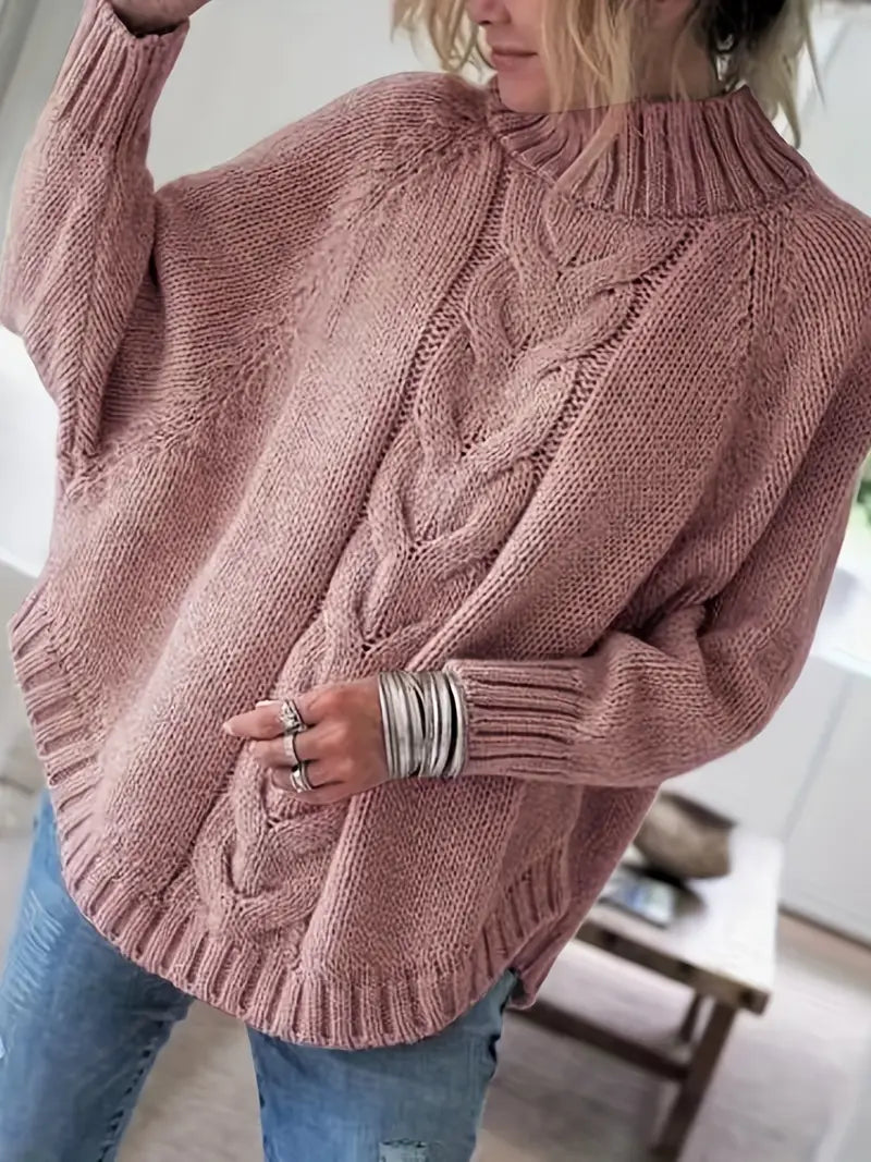 Women's Vintage-inspired Cable Sweater