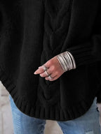 Women's Vintage-inspired Cable Sweater