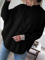 Women's Vintage-inspired Cable Sweater