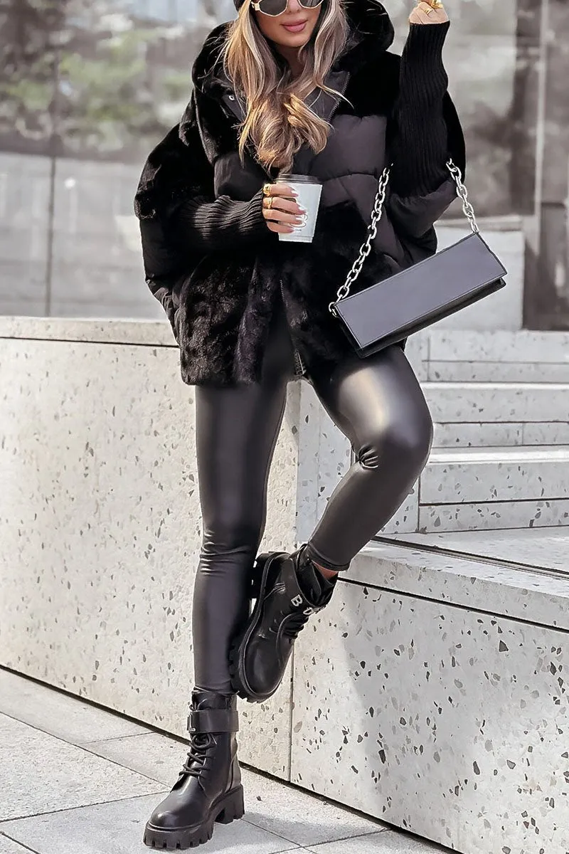 Bonvieve | Dames Winterjas met Kap - Warm , Stijlvol en Trendy