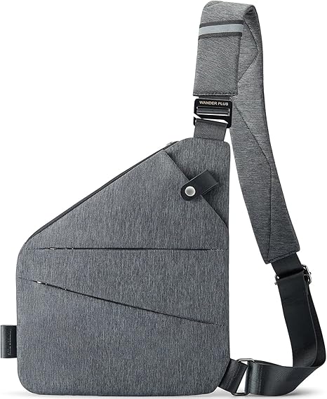 Bonvive | Anti-Theft Crossbody Shoulder Bag – Safe &amp; Stylish Bag for Travel, Work, and Sports 