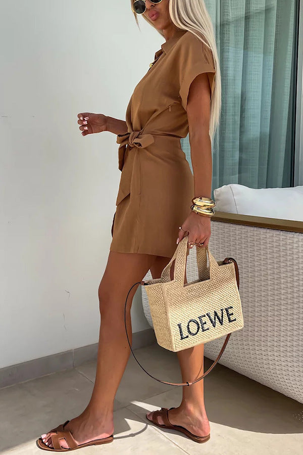 Bonvive | Casual Wrap Dress - Stylish and Comfortable