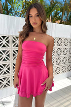 Bonvieve | Elegante Mini Zomerjurk - Stijlvol en Verfijnd voor Zonnige Dagen