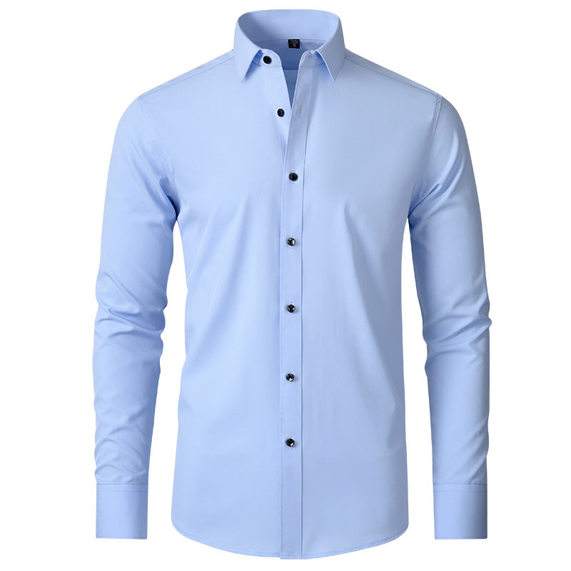 Bonvive | Anti-Wrinkle Stretch Shirt/Shirt