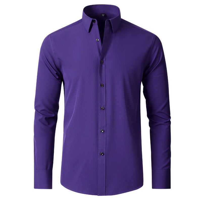 Bonvive | Anti-Wrinkle Stretch Shirt/Shirt