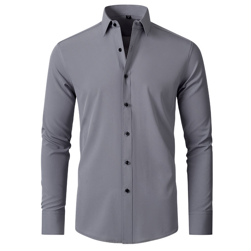 Bonvive | Anti-Wrinkle Stretch Shirt/Shirt