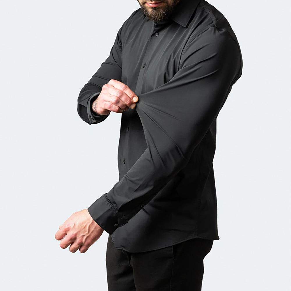 Bonvive | Anti-Wrinkle Stretch Shirt/Shirt