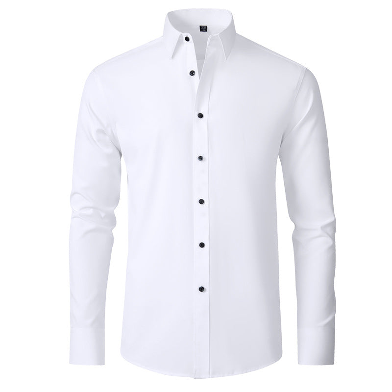 Bonvive | Anti-Wrinkle Stretch Shirt/Shirt