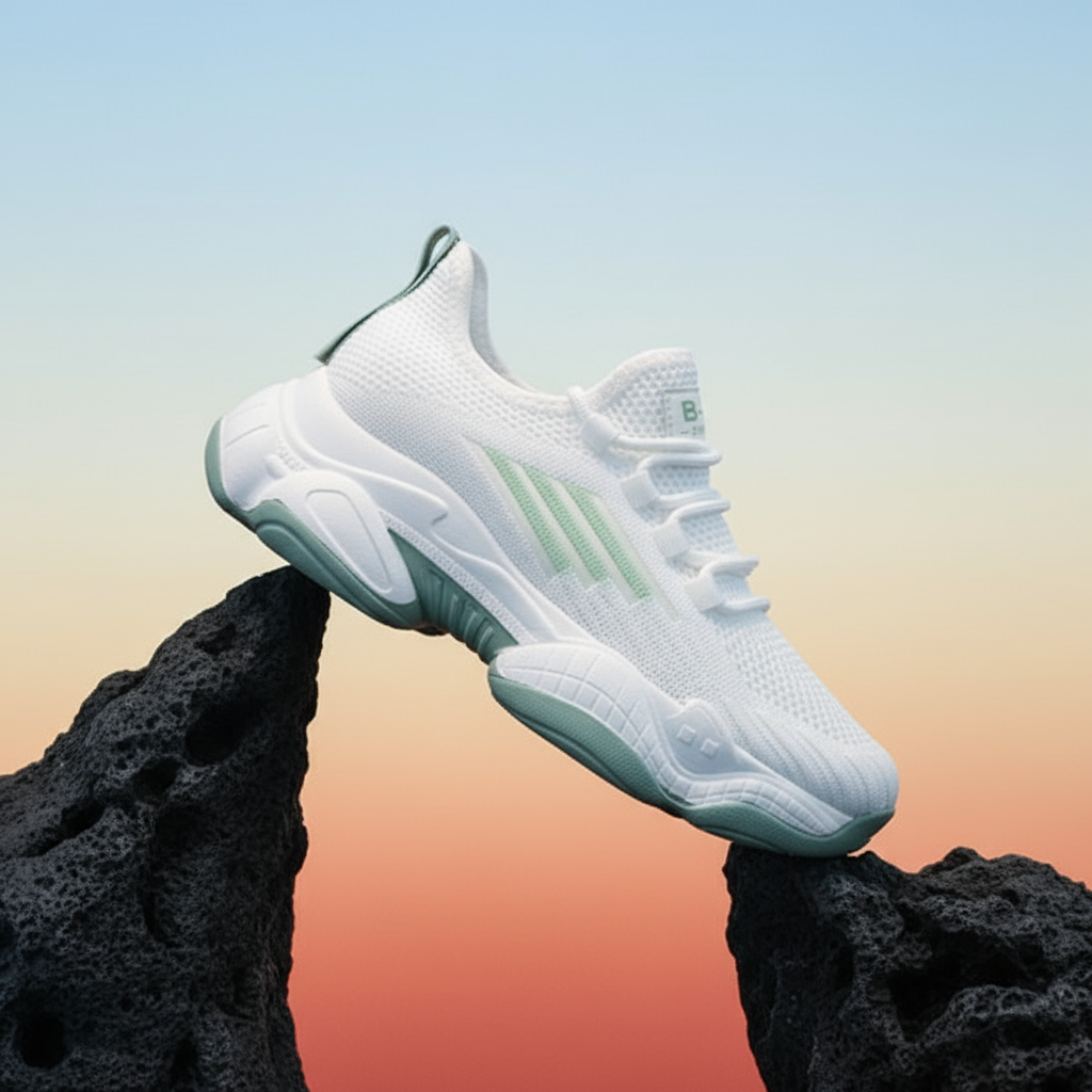 Bonvive | 2025 Women's Fashion Sneakers | Spring Summer Platform Sneakers | Lightweight and Comfortable