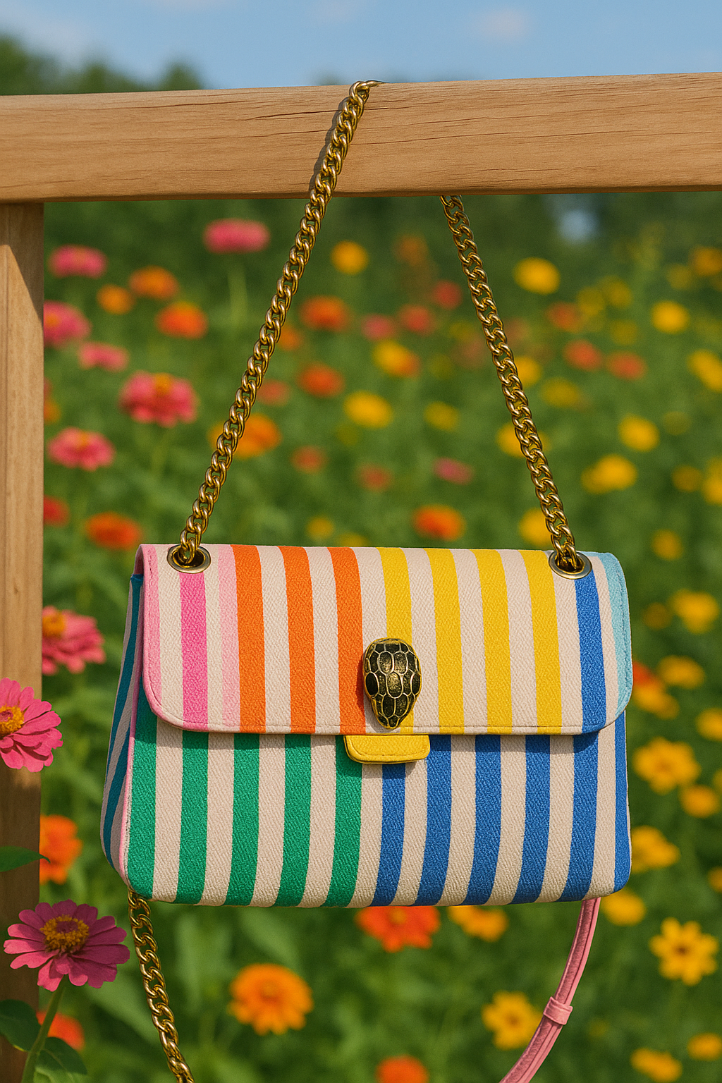 Bonvieve | Rainbow Shoulder Bag