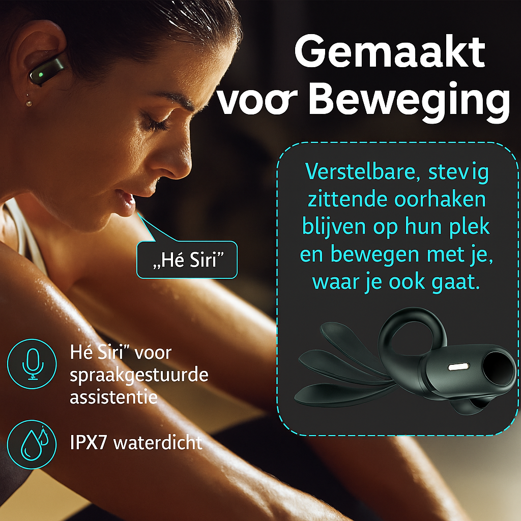 GOLREX GymPro Sports Earphones – Wireless, Comfortable &amp; Powerful Sound