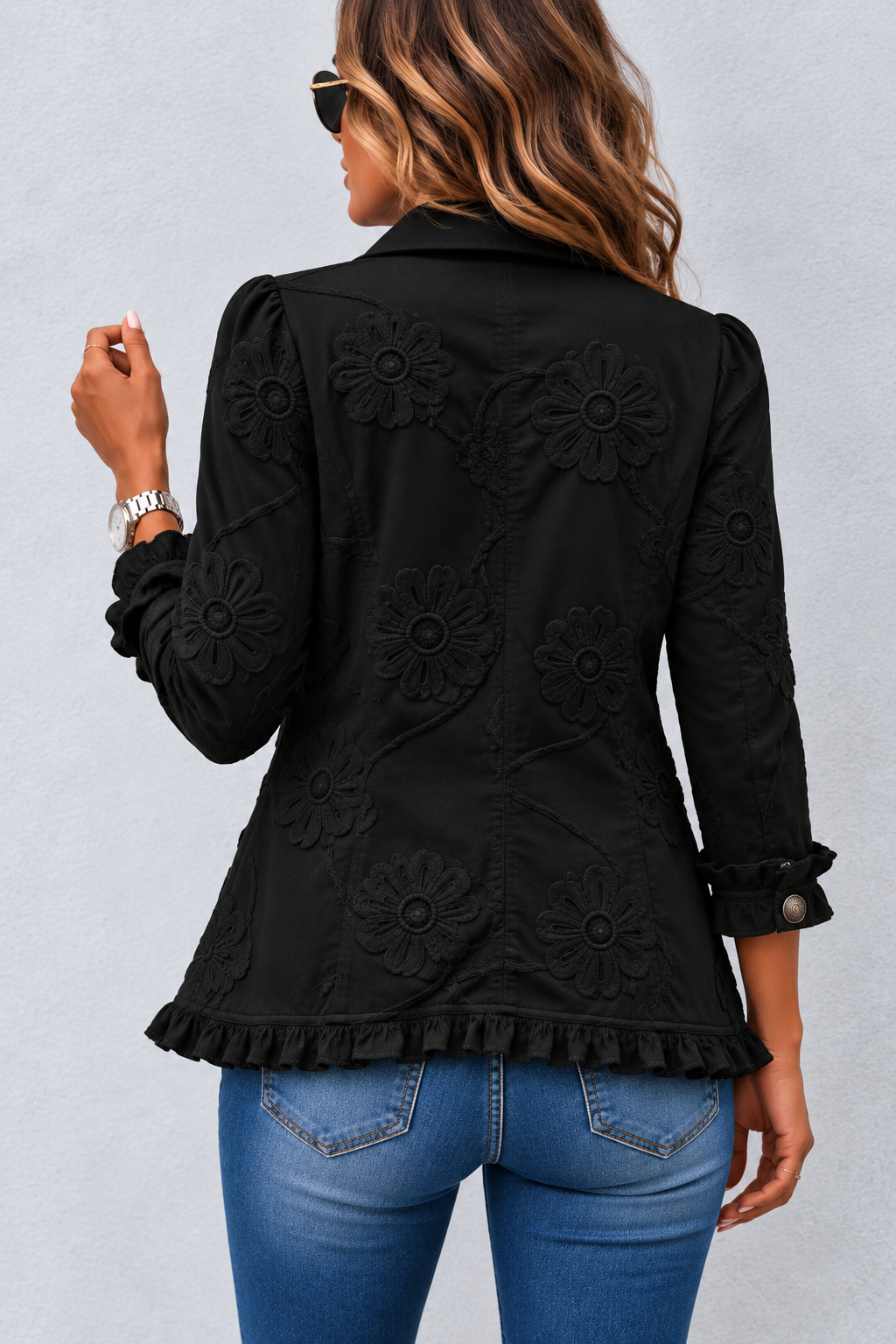 Elara™ Embroidered Jacket