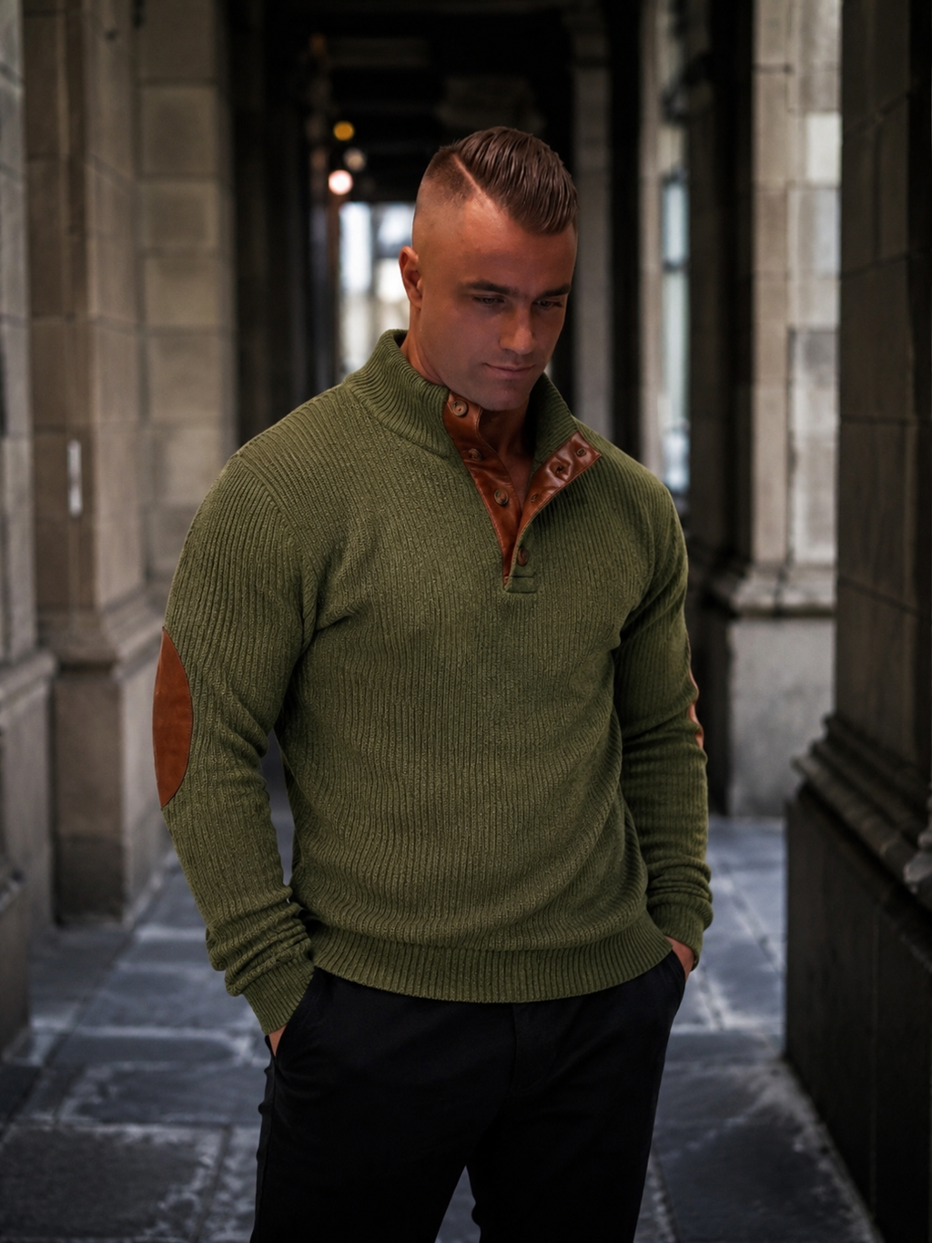 Men’s Corduroy Sweater