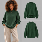 Clara | Knitted Roll-Neck Jumper
