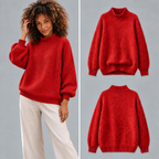 Clara | Knitted Roll-Neck Jumper