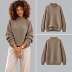 Clara | Knitted Roll-Neck Jumper