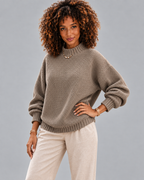 Clara | Knitted Roll-Neck Jumper