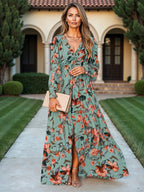 Bonvieve | Summer Boho Floral Dress