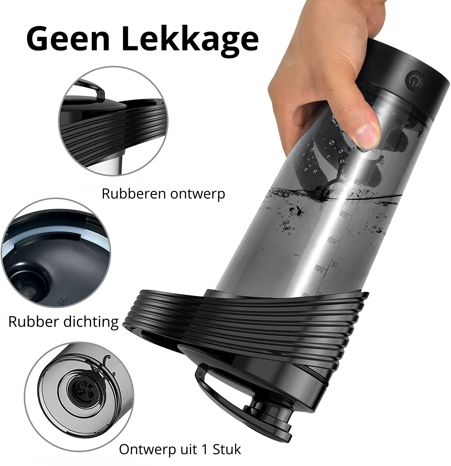 Bonvive | Electric Protein Shaker Bottle