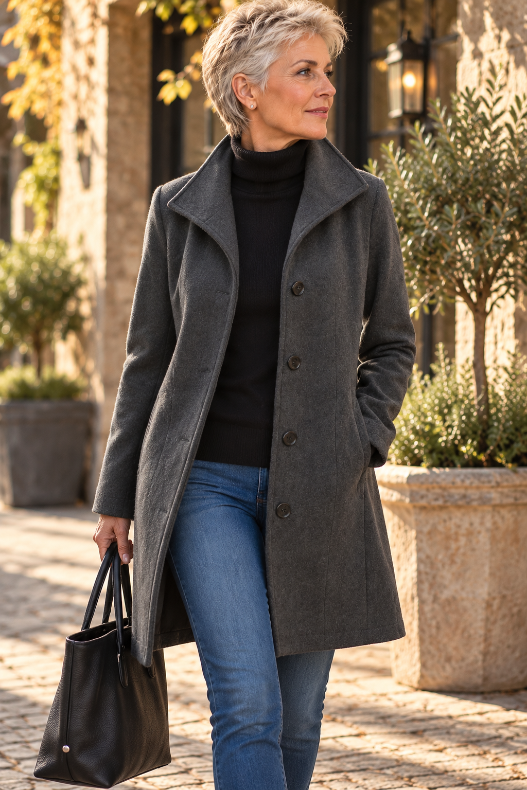 Charlotte | Elegant Tailored Winter Coat