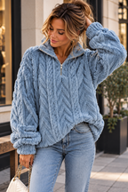Isabelle | Cosy Zip-Neck Jumper