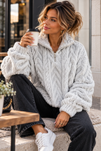 Isabelle | Cosy Zip-Neck Jumper