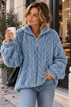Isabelle | Cosy Zip-Neck Jumper