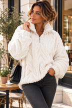 Isabelle | Cosy Zip-Neck Jumper