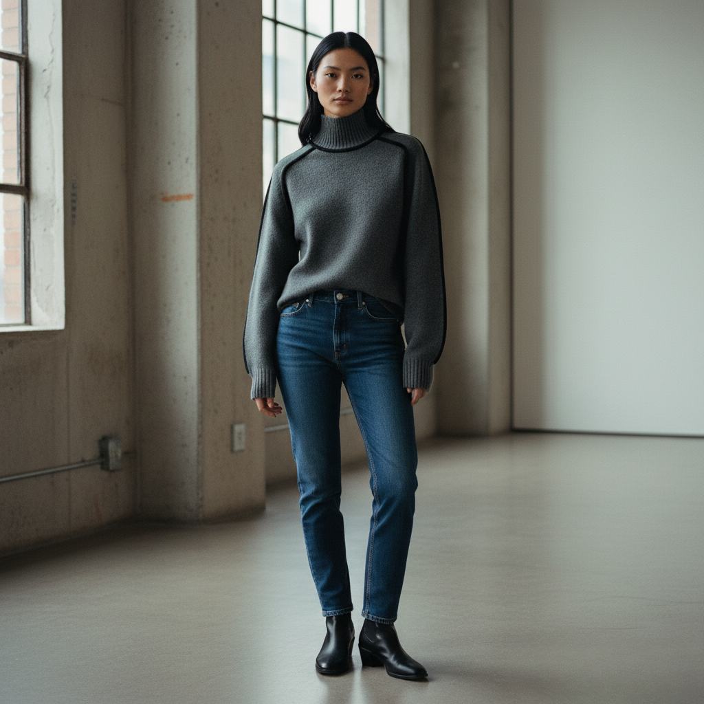 Bonvieve Soft Luxury Turtleneck Sweater