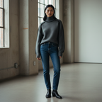 Bonvieve Soft Luxury Turtleneck Sweater