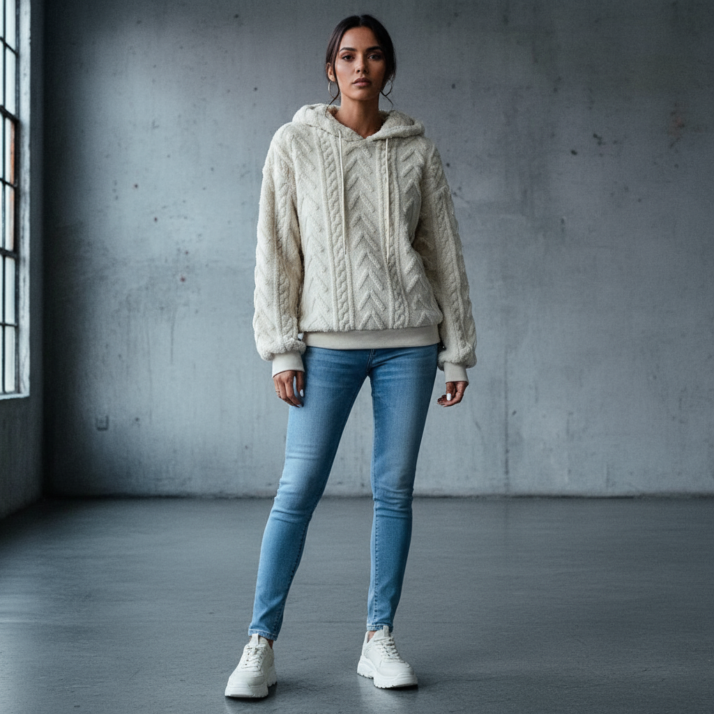 Bonvieve™ Chill Cable Knit Sweater