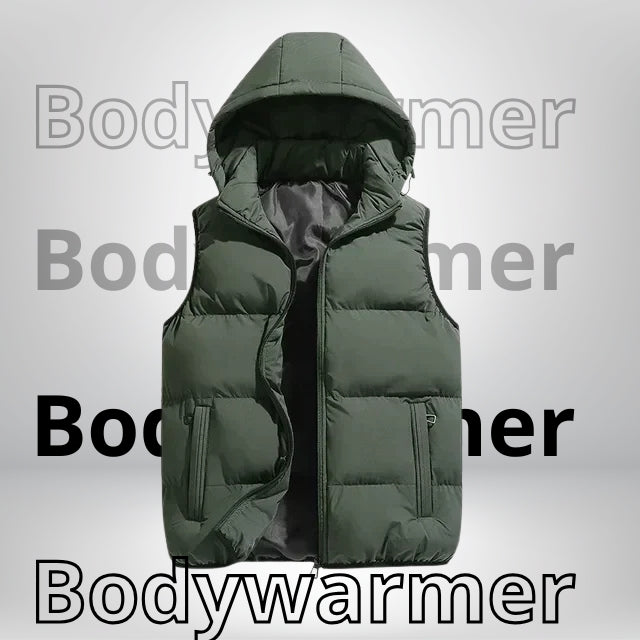 Bonvieve | Heren Bodywarmer – Stijlvolle Warmte en Comfort