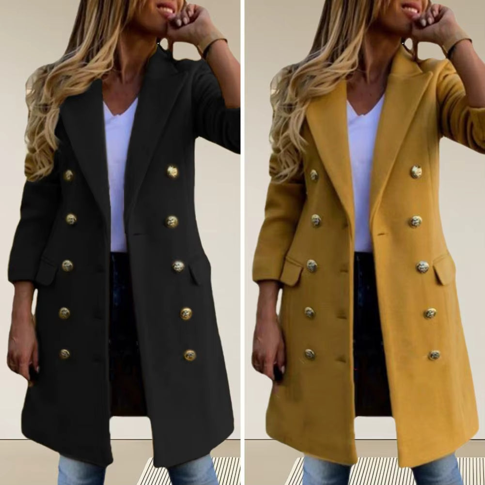 Winter Women's Sturdy Overcoat - Warm &amp; Elegant