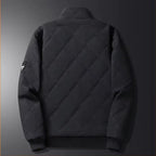 Men's Slim Fit Thickened Cotton Jacket with Fleece Lining