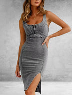 Bonvieve | Stylish Denim Dress