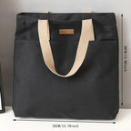 Bonvive | Women's Canvas Tote Bag
 Large Capacity | Stylish Design | Practical &amp; Convenient | Refined Appearance