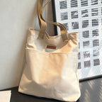 Bonvive | Women's Canvas Tote Bag
 Large Capacity | Stylish Design | Practical &amp; Convenient | Refined Appearance