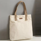 Bonvive | Women's Canvas Tote Bag
 Large Capacity | Stylish Design | Practical &amp; Convenient | Refined Appearance
