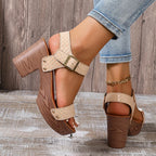 Bonvive | Casual Women's Sandals with Heel 