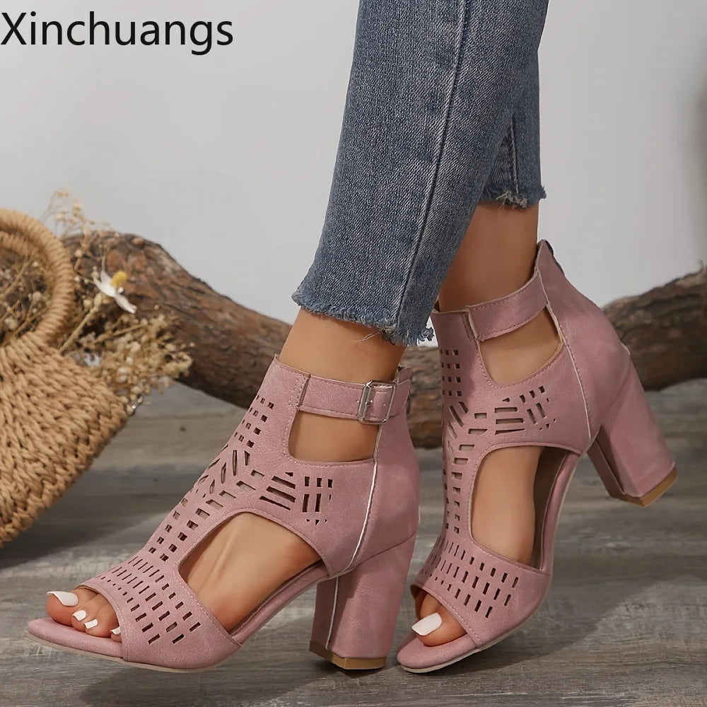 Bonvive | Summer Women's Wedge Sandals – Stylish Open Toe &amp; All-Day Comfort 