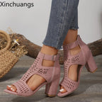 Bonvive | Summer Women's Wedge Sandals – Stylish Open Toe &amp; All-Day Comfort 