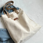 Bonvive | Women's Canvas Tote Bag
 Large Capacity | Stylish Design | Practical &amp; Convenient | Refined Appearance
