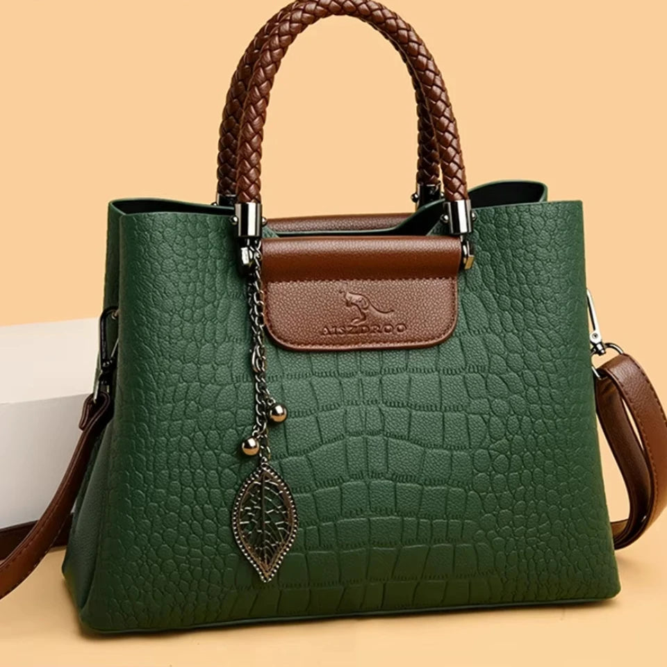 Bonvive | Elegant Leather Handbag – Timeless Style and Durability 