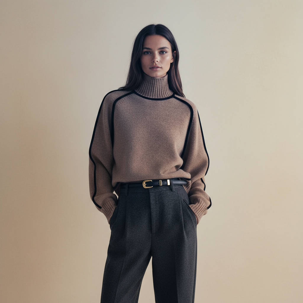 Bonvieve Soft Luxury Turtleneck Sweater